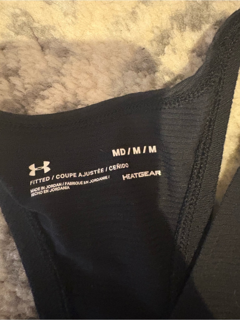 Under Armour Black Racerback Training Tank - Picture 3 of 4